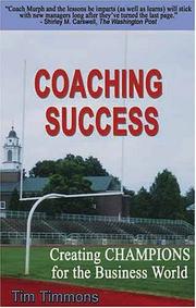 Cover of: Coaching Success: Creating Champions for the Business World