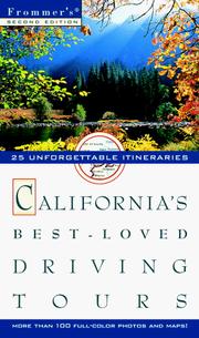 Cover of: Frommer's California's Best-Loved Driving Tours (Frommers Best-Loved Driving Tours. California, 2nd ed)