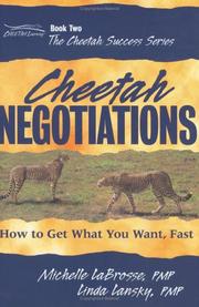 Cover of: Cheetah Negotiations (Cheetah Success)