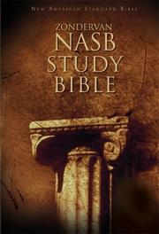 Cover of: Zondervan NASB study Bible