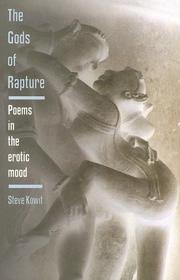 Cover of: Gods of Rapture: Poems in the Erotic Mood