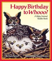 Cover of: Happy Birthday to Whooo?