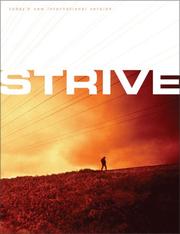Cover of: TNIV Strive: The Bible for Men (Today's New International Version)