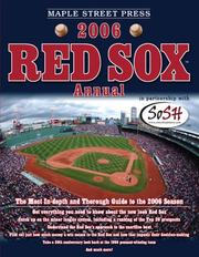 Cover of: Maple Street Press 2006 Red Sox Annual (Maple Street Press Red Sox Annual)
