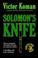 Cover of: Solomon's Knife