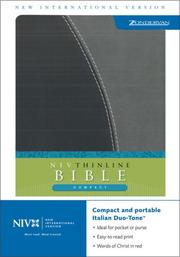 Cover of: NIV Compact Thinline Bible (New International Version) |