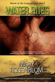 Cover of: Water Rites by Mary Rosenblum