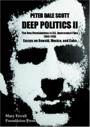 Cover of: Deep Politics II: Essays on Oswald, Mexico, and Cuba