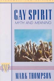 Cover of: Gay Spirit by Mark Thompson