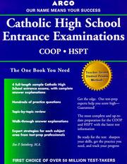 Cover of: Catholic high school entrance examinations.
