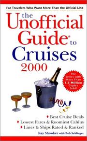 Cover of: Unofficial Guide to Cruises 2000