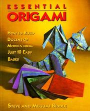 Cover of: Essential Origami