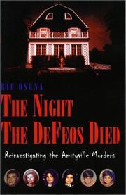 Cover of: The night the DeFeos died