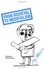 Cover of: From medieval to medievalism