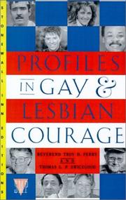 Cover of: Profiles in gay & lesbian courage by Troy D. Perry