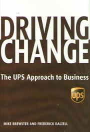 Cover of: DRIVING CHANGE by Mike Brewster, Frederick Dalzell