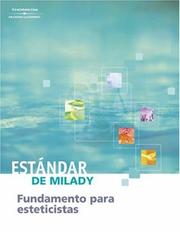 Cover of: Milady's Standard Fundamentals for Estheticians: Spanish Edition