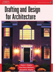 Cover of: Drafting and Design for Architecture
