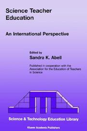 Cover of: Science Teacher Education: An International Perspective (Science & Technology Education Library)