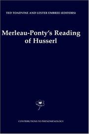 Merleau-Ponty's reading of Husserl