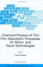 Chemical physics of thin film deposition processes for micro- and nano-technologies