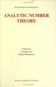 Analytic number theory