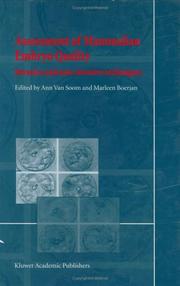 Cover of: Assessment of mammalian embryo quality: invasive and non-invasive techniques