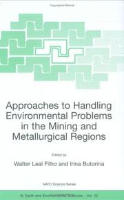 Approaches to handling environmental problems in the mining and metallurgical regions