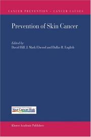 Cover of: Prevention of Skin Cancer (Cancer Prevention-Cancer Causes)
