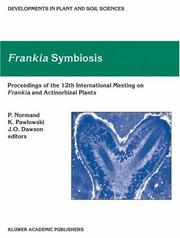 Frankia symbiosis : proceedings of the 12th Meeting on Frankia and Actinorhizal Plants, Carry-le-Rouet, France, June 2001