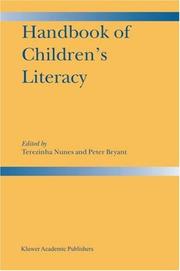 Handbook of children's literacy