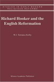 Cover of: Richard Hooker and the English Reformation (Studies in Early Modern Religious Reforms)