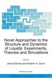 Novel approaches to the structure and dynamics of liquids : experiments, theories and simulations