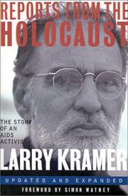 Cover of: Reports from the holocaust by Larry Kramer