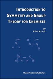 Cover of: Introduction to Symmetry and Group Theory for Chemists