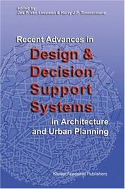 Recent advances in design and decision support systems in architecture and urban planning