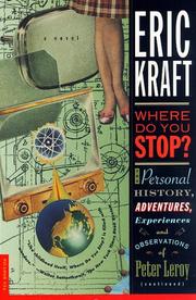 Cover of: Where do you stop? by Eric Kraft