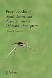 Encyclopedia of South American aquatic insects by Charles W. Heckman