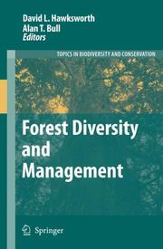Cover of: Forest Diversity and Management (Topics in Biodiversity and Conservation)