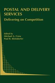 Postal and delivery services : delivering on competition