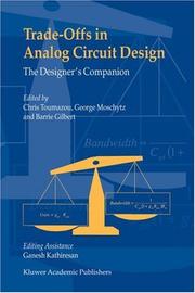 Trade-offs in analog circuit design : the designer's companion