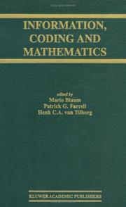 Information, coding and mathematics : proceedings of workshop honoring Prof. Bob McEliece on his 60th birthday