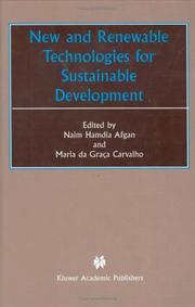 New and renewable technologies for sustainable development