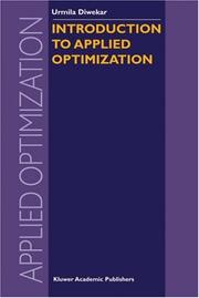 Introduction to applied optimization