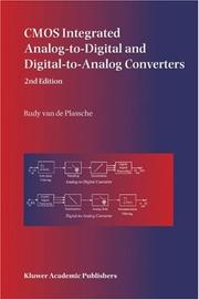 Cover of: CMOS integrated analog-to-digital and digital-to-analog converters by Rudy J. van de Plassche