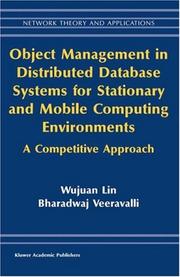 Object management in distributed database systems for stationary and mobile computing environments : a competitive approach