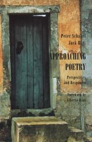 Cover of: Approaching poetry: perspectives and responses