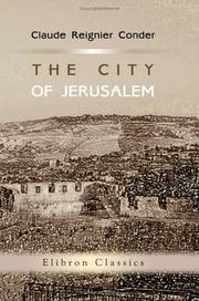 Cover of: The City of Jerusalem