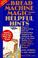 Cover of: The bread machine magic book of helpful hints