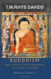 Cover of: Buddhism by Thomas William Rhys Davids